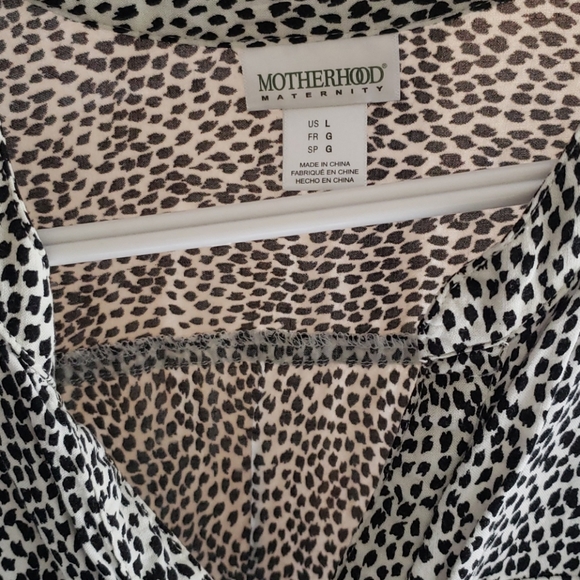 MOTHERHOOD Pattern Top Size Large - Picture 3 of 4